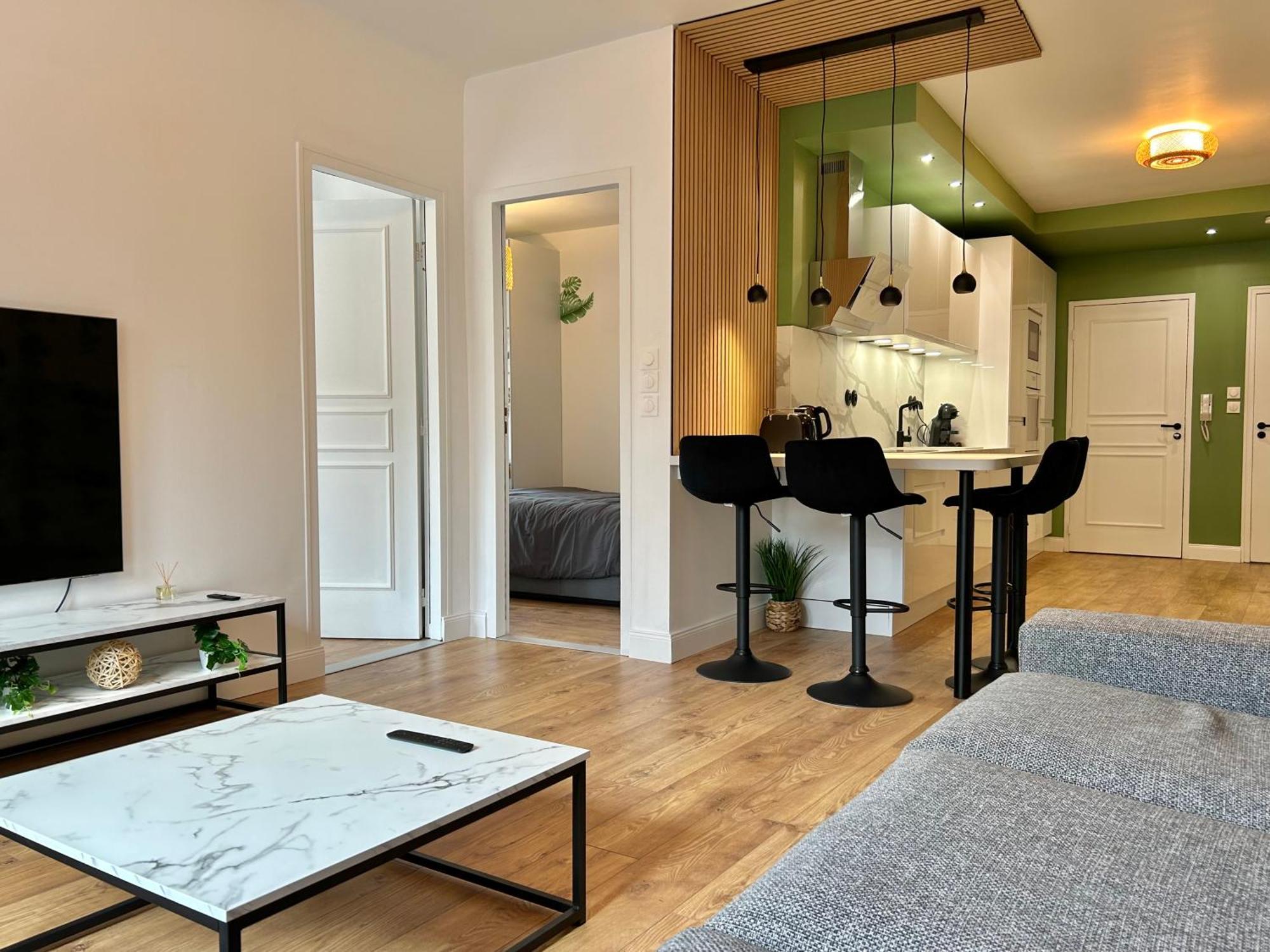 Le Chardon- Appartement 2Chambres- Avec Stationnement Nancy Eksteriør bilde
